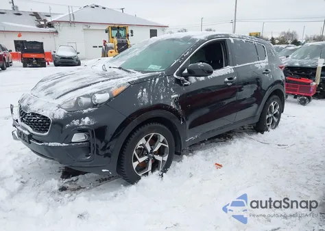 2020 Kia Sportage Lx из США, поврежденный, VIN KNDPMCAC7L7840043